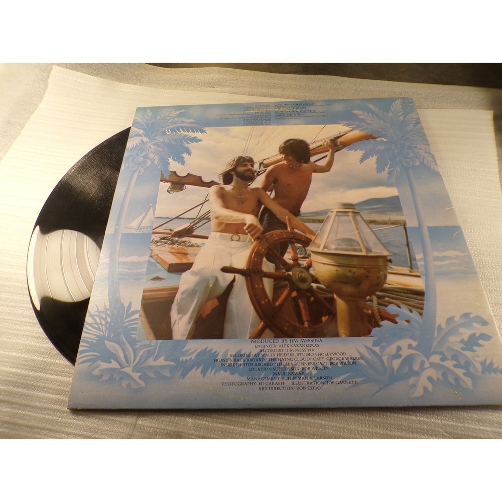 Loggins and Messina Full Sail Vinyl Record LP 1973 Columbia PC 32540 Soft Rock - Picture 2 of 2